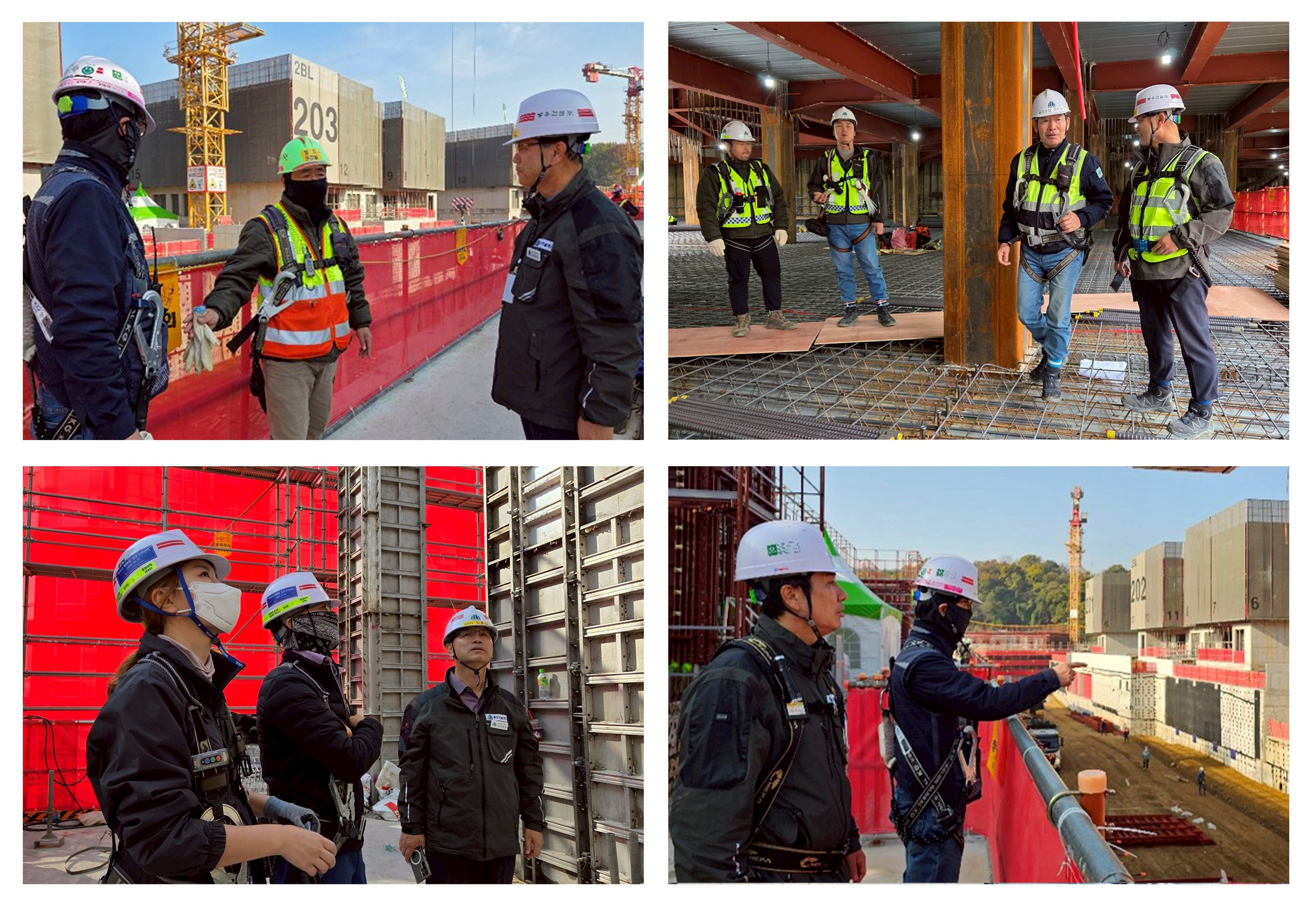 2025년 CSO본부장, 안전팀장 매월 전현장 안전점검